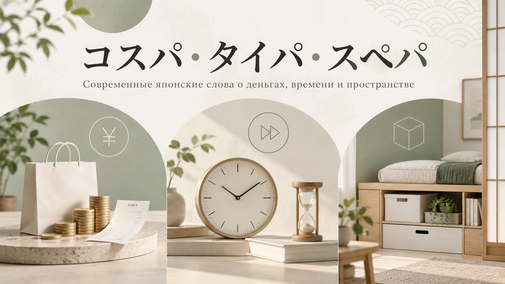 コスパ・タイパ・スペパ: что означают эти японские слова?